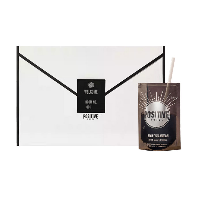 Mediterranean Style Instant Black Coffee, Master Premium Series ,Dark Chocolate Flavor,7bags 2.83oz