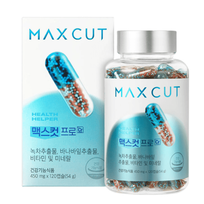 HEALTH HELPER MAX CUT PRO Cr Dual Action Diet Capsules 120 Capsules
