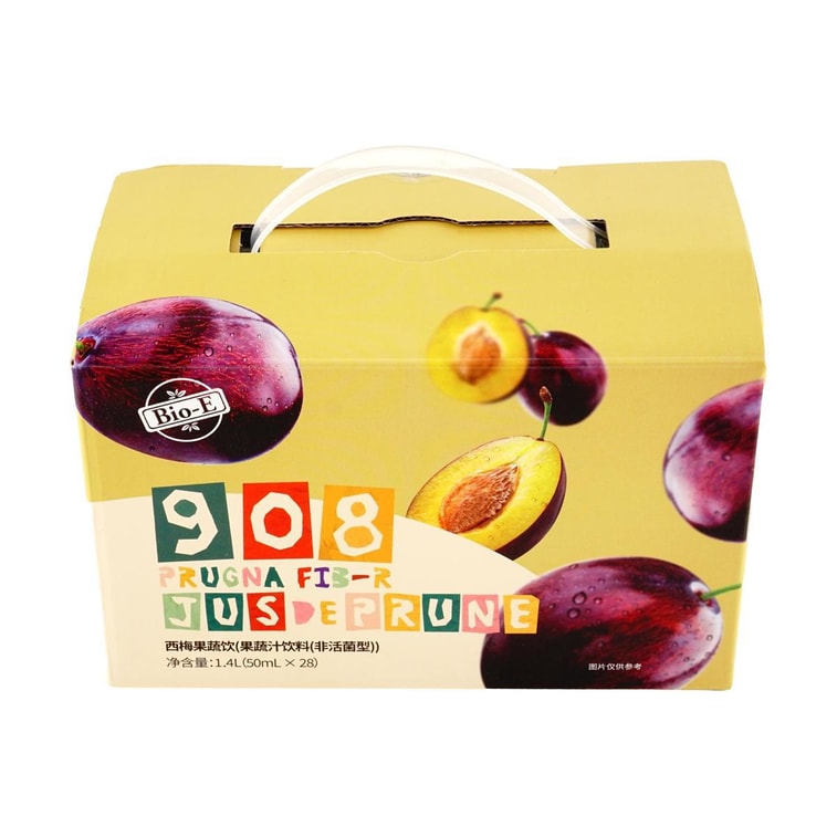 澳洲BIO-E 908西梅果蔬飲 蔬果酵素益生菌酵素飲料 50ml*28瓶 排毒養顏 久坐不動 新舊包裝隨機發送【關曉彤同款】 7