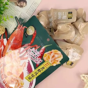 金 龍蝦風味球 香辣味 真正添加深海龍蝦 Q彈爽口 口感緊實 90g