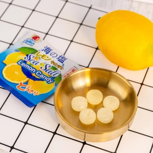 Sea Salt Lemon Flavored Candy, 0.53 oz[Salt Supplement Cool Throat Lozenges] *5【5 Pack】