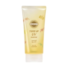 日本KOSE高丝 SUNCUT 提亮UV防晒精华 SPF50+ PA++++ 80g #柠檬黄 Lemon【明亮透亮 修正暗沉】
