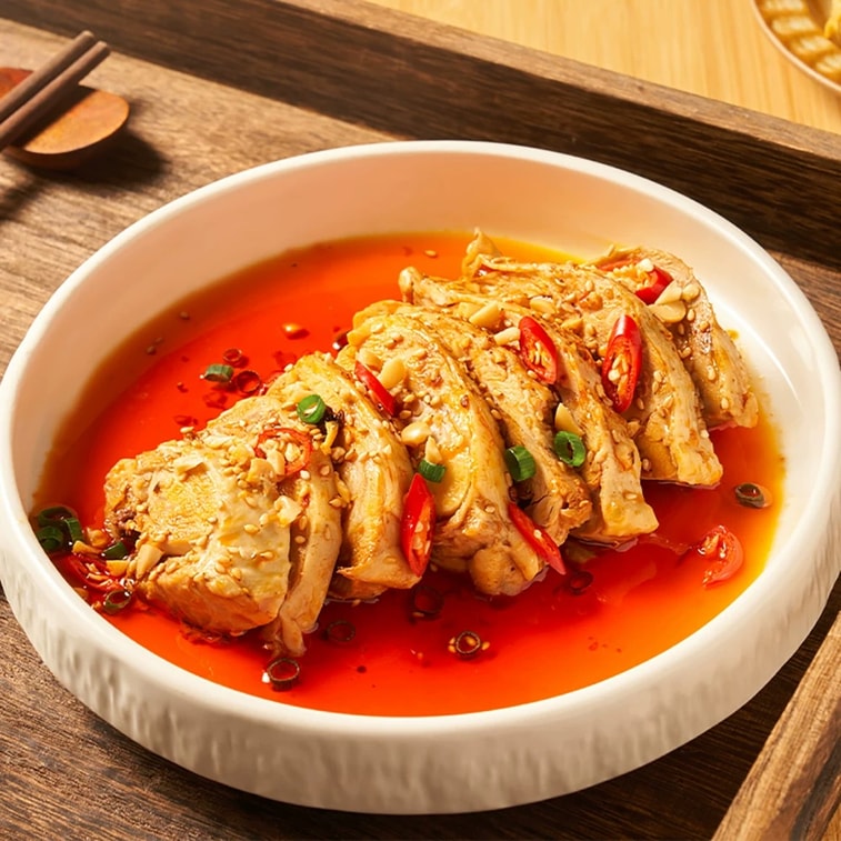 【中国からの直送】風味をプラス：スパイシーで酸味のある冷製ドレッシング（ホットオイル入り）（220g） 3