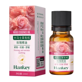 Hanji Firming Anti-Wrinkle Soothing Facial Complex Botanical Essential Oil - Damascus Organic Rose Essential Oil 10ml