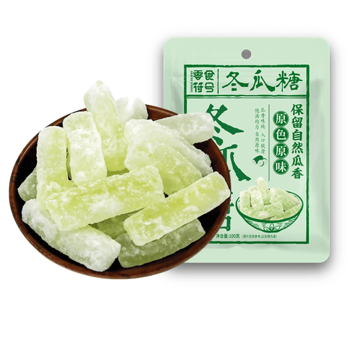 スナックシンボル潮汕名物冬瓜飴月餅入りスナック 100g*1袋