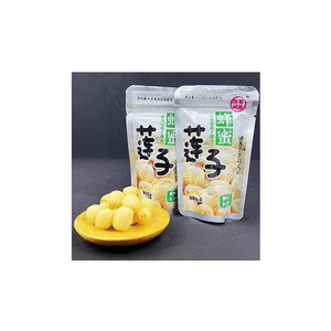Honey Lotus Seed Leisure Snack Open Bag Instant Peeled Lotus Seed Baby Snack [2 packs inside] Approximately 80g * 1 pack