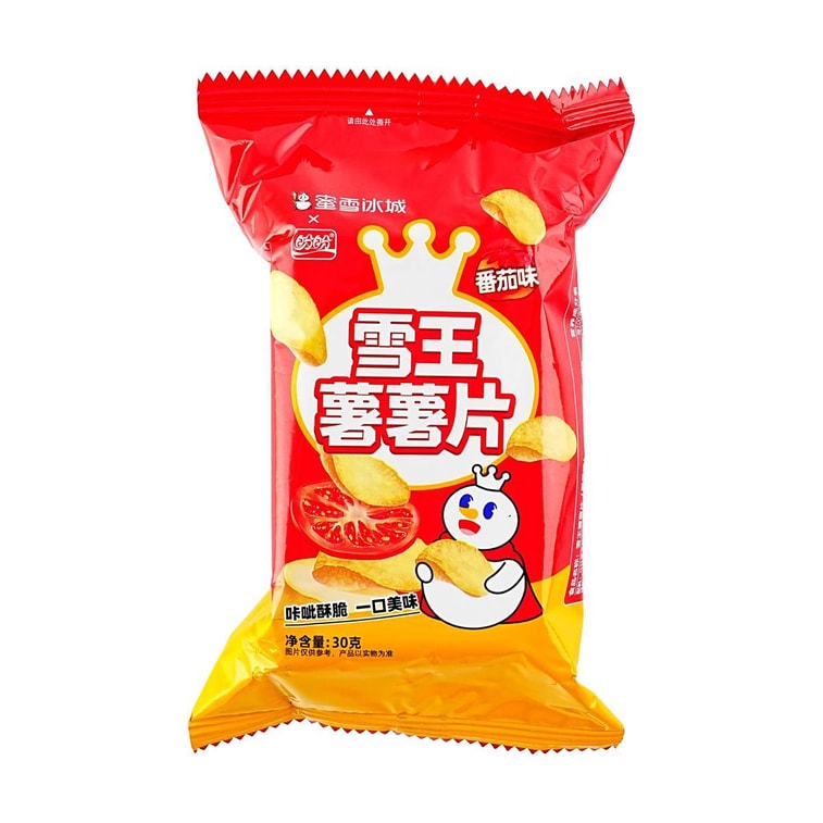 Snow King Tomato Flavor Potato Chips 1.06 oz*5packs 4