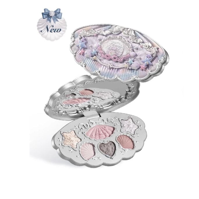 Shell's Jewel Collection 6-Color Makeup Palette 6.5g #01