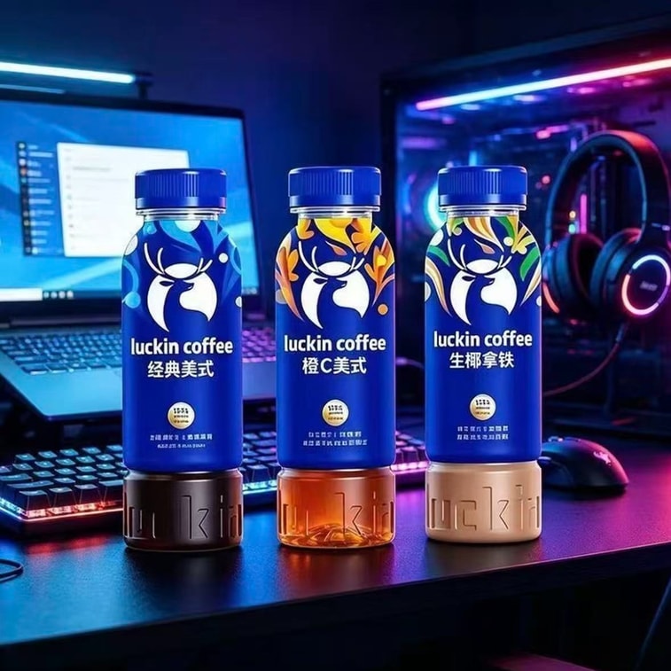 瑞幸咖啡 即享瓶裝咖啡300ml*1瓶柚C美式提神醒腦 4