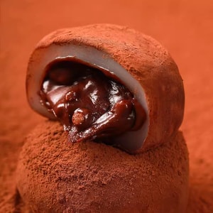 【中國直郵】 爪哇島 和風生巧福團巧克力雪媚娘零食品大福下午茶零食麻薯 30g/個(巧克力味)