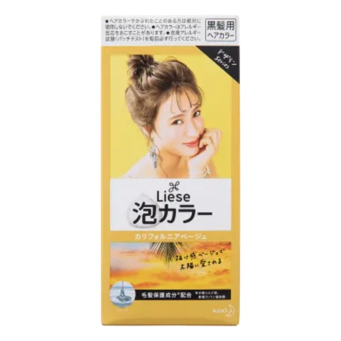Hair Coloring Foam California Beige 1Box
