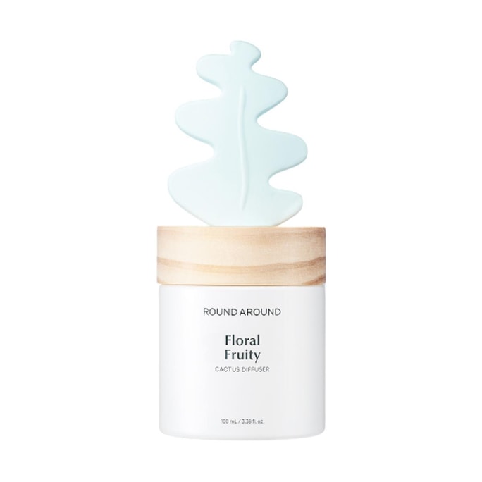 Fishbone Cactus Diffuser for Room - Floral Fruity Scent 3.38 fl oz