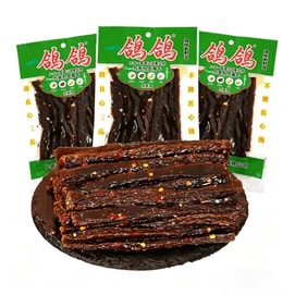 Garlic Flavored Dried Spicy Tofu Strips 69g * 3 packs Nostalgic Childhood Jiangxi Specialty