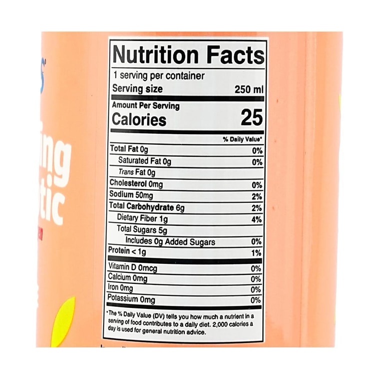 Lychee Juice Sparkling Drink,8.4 fl oz【Low Sugar】【Prebiotic & Collagen】 3