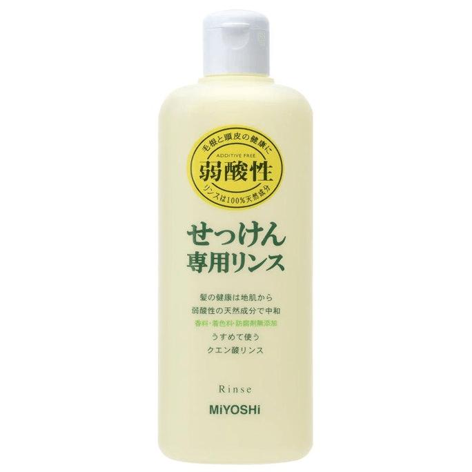 【日本直效郵件】 日本 MiYOSHi 無添加皂液 350毫升 不含香料色素或防腐劑等合成化學成分