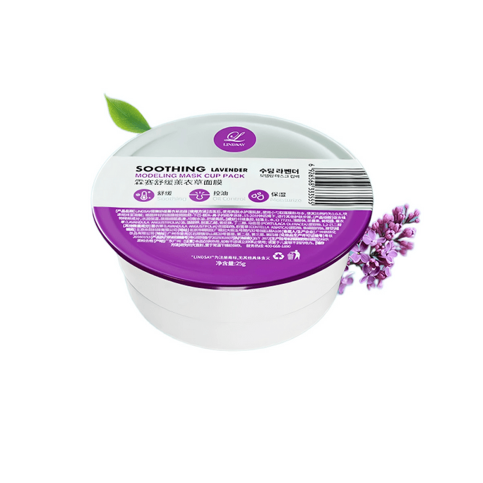 Soothing Lavender Modeling Mask Cup Pack Oil Control Soothing 25g