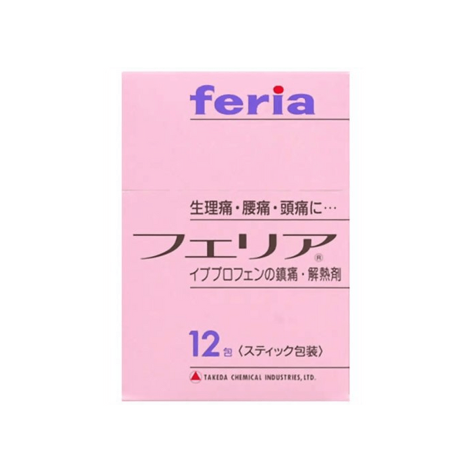 【日本直郵】 日本 武田製藥 製藥 止痛片 12袋 貧血痛經姨媽痛止疼片生理痛專用藥