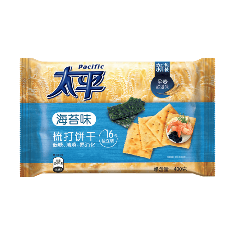 ソーダクラッカー海苔味400g 8