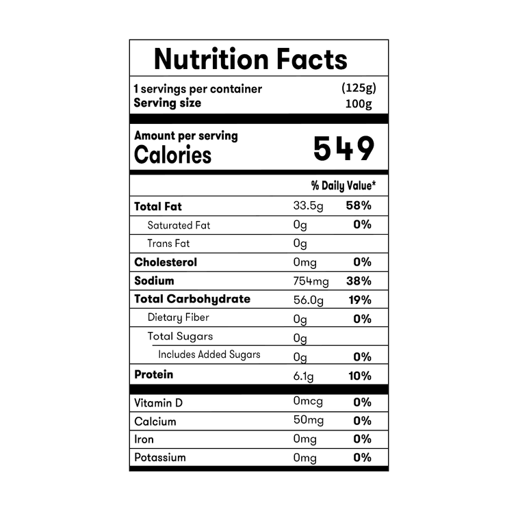 大陆版好丽友 好有趣薯片 多汁牛排味 125g 6