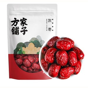 Premium Ruoqiang Grey Jujube – 250g, Xinjiang Origin, Small Pit, Dried Red Dates – Time-Honored Chinese Brand – Nourishes Qi & Blood, Strengthens Spleen & Stomach – Perfect Snack, Tea Soak, Porridge