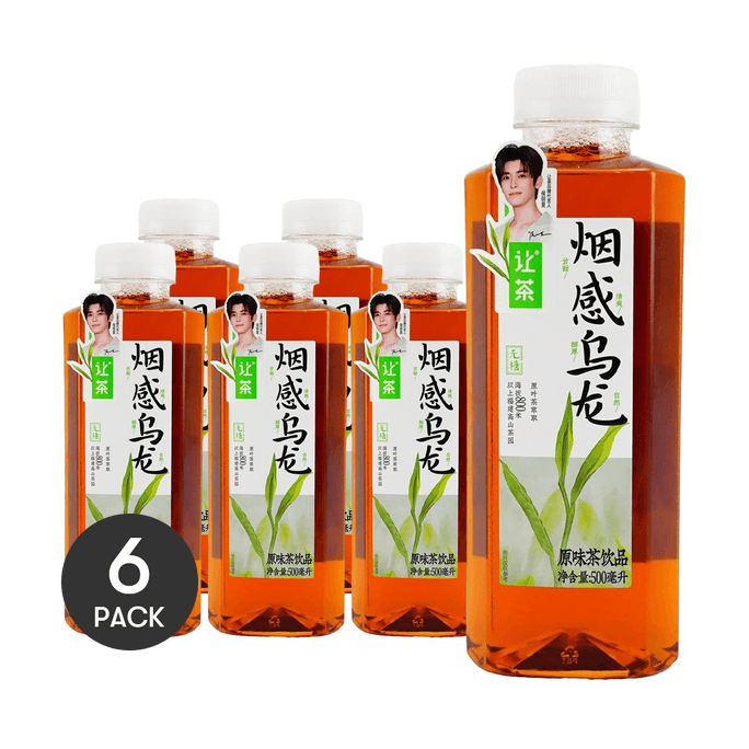 Smoke feel oolong tea drink, Sugar-free ,16.91 fl oz [0 Sugar 0 Calories]  *6【6 Packs】