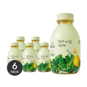 喜茶 羽衣甘蓝双柚 植物果蔬汁 350ml *6【6份超值装】【5种果蔬成分 富含膳食纤维】【可以喝的液体沙拉】