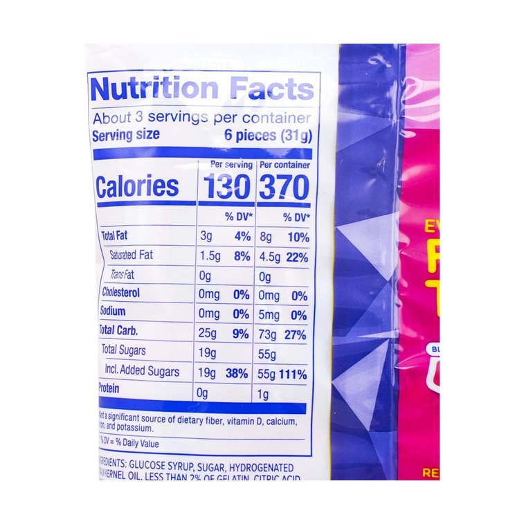 베리맛 츄잉캔디 모듬 90 g 10