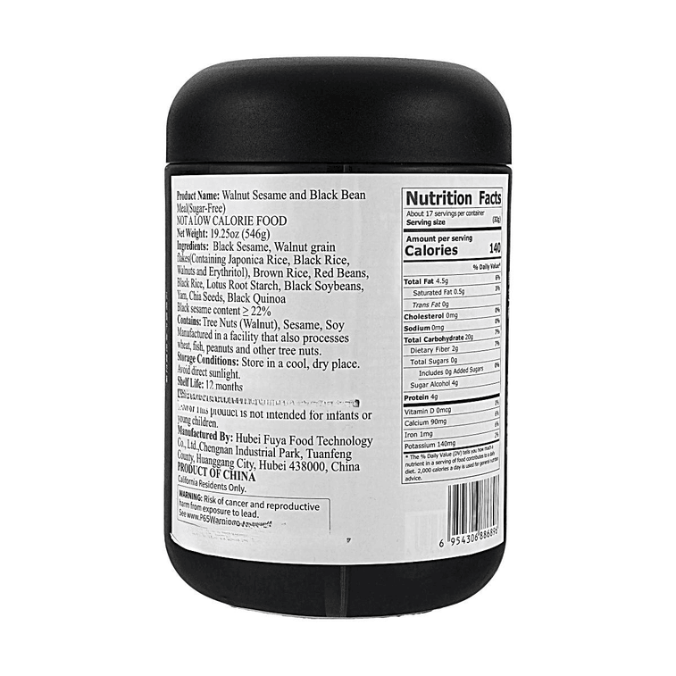 ナッツごま黒豆パウダー、砂糖不使用、19.26 oz 6