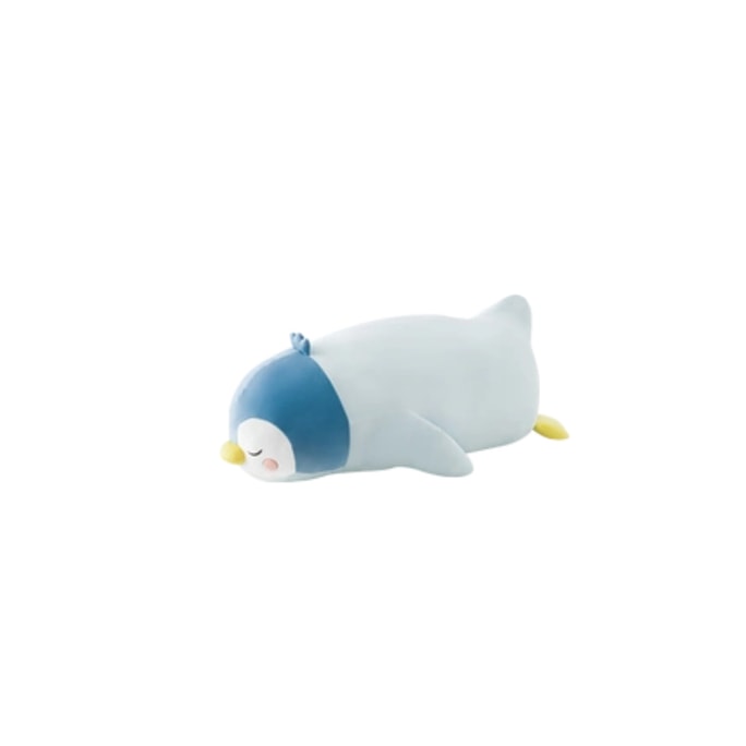 【中国直送】LifeEase NetEase 厳選されたあなたと一緒にお家にいよう·かわいいペット枕 ブルーペンギン Sサイズ