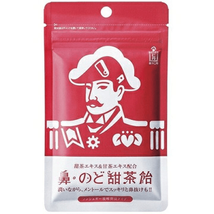 【日本直郵】 日本 森下仁丹 森下仁丹 鼻喉甜茶糖 38克