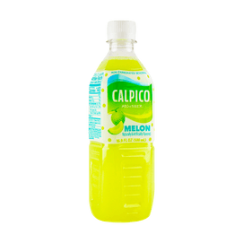 Japanese CALPICO Drink, Melon Flavor, 16.9 fl oz