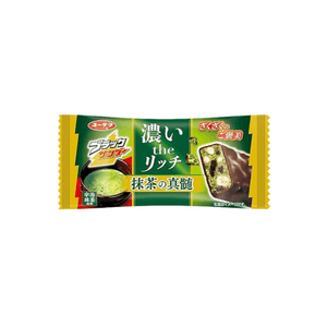【日本直邮】 日本 YAOKIN 有乐 人气小食 黑雷神抹茶真髓 浓抹茶巧克力棒 1个 23g