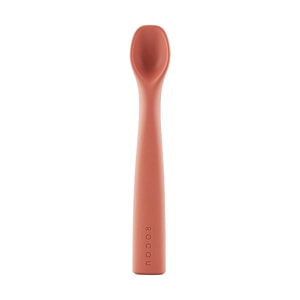 Silicone Baby Spoon Feeding Spoon Cameo Pink