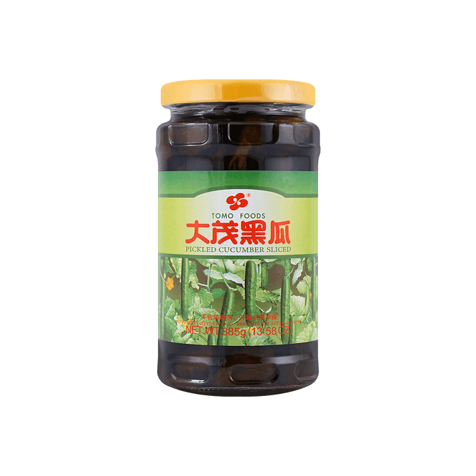 台灣大茂 黑瓜 醬黃瓜 385g