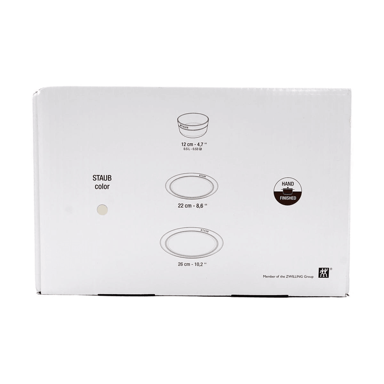 12피스 식기 세트, 화이트 트러플 10