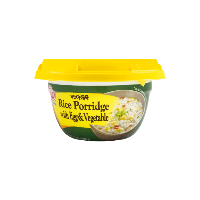 Rice Porridge with Egg Vegetables, 10.05oz