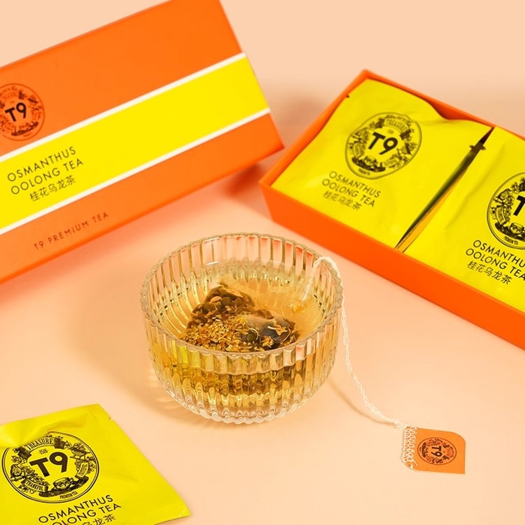T9 Colorful Tea Bag Gift Box Osmanthus Oolong Tea Flower Tea