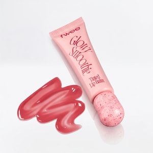 Glowy Smoothie Tinted Lip Balm 0.34oz #06 Mango Peach Blend【Juicy Glossy Finish Natural Flush】