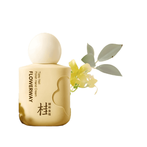 FLOWERWAY 【頤與金桂】護手護甲精華霜 護手霜 護甲霜 指甲精油 青香 小荳蔻 檀香 琥珀 木質 淡雅醉人香氛 滋潤 保濕 留香 不油膩 50克