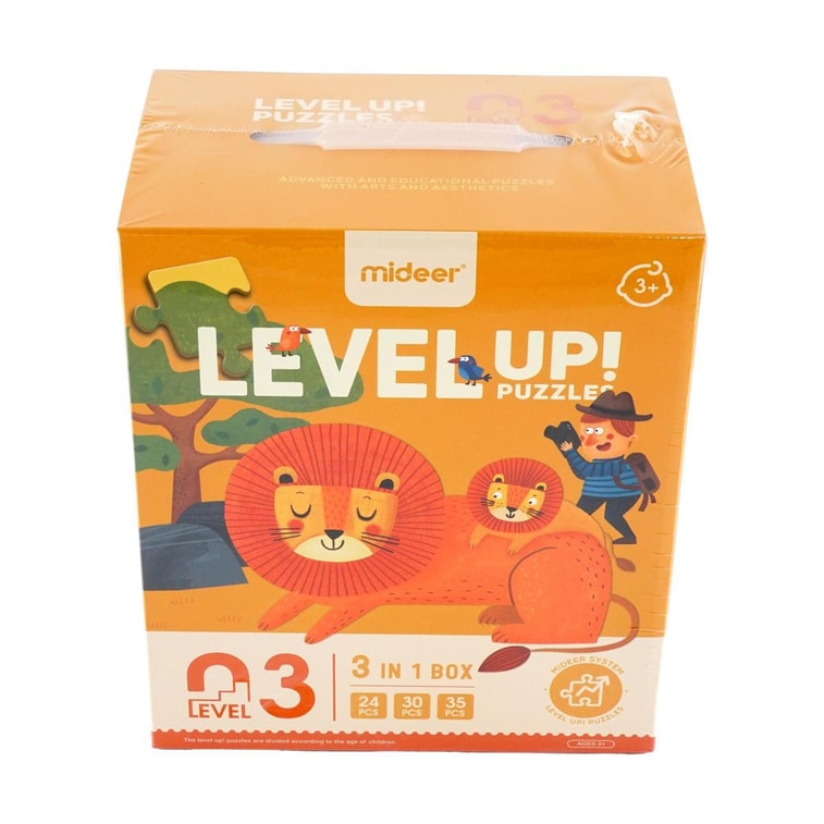 MIDEER彌鹿 兒童拼圖 大拼圖玩具 寶寶啟蒙益智玩具 3階自然景色 建議3~4歲寶寶 9