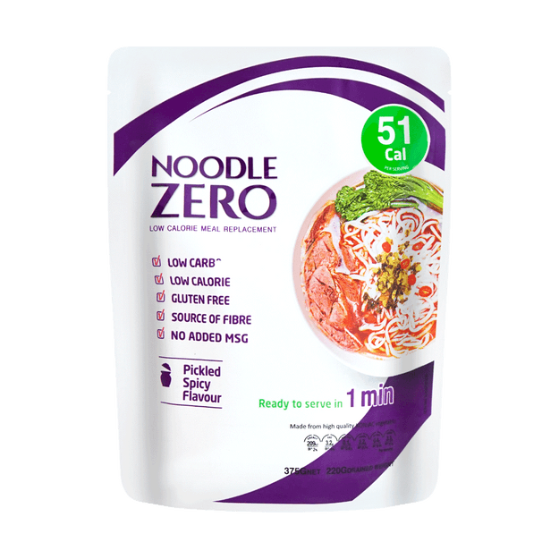 Noodle Zero Pickled Spicy Flavor Noodle 51Cal 375g