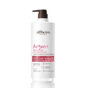 Argan+ Repairing Conditioner  Smooths Frizz & Prevents Breakage  Infused With Argan Oil Keratin for Dry 33.8 Fl oz