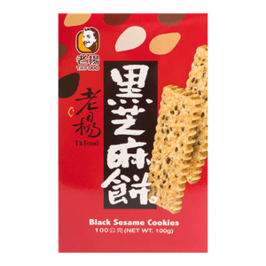 TK FOOD Black Sesame Cookies 100g