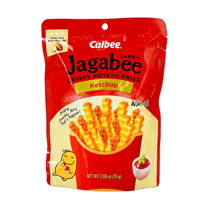 Jagabee Potato Sticks,Crispy Potato Fries,Ketchup Flavor ,2.65 oz