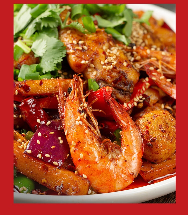  川娃子 【单包只要2.3】麻辣香锅酱调味料 麻辣烫底料、干锅底料、川菜调料、麻辣香锅料复合调味酱100g*3袋【轻松制作麻辣香锅及各式干锅,秒变大厨】