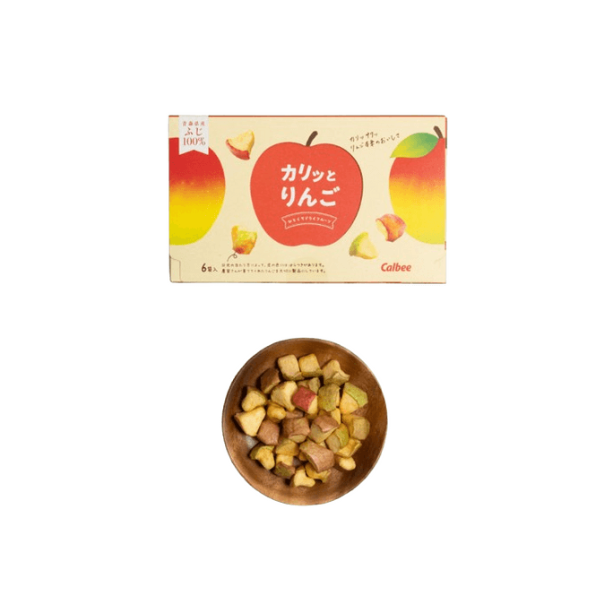 Dried Apples, 60g (10g x 6 bags)