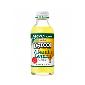 C1000 VC Lemon Carbonated Drink, Sugar-Free, 140ml