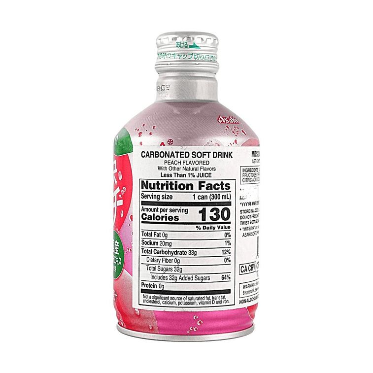 Mitsuya Peach Soda, 10.1 fl oz 5