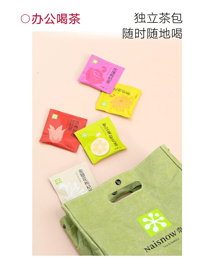 【中国直邮】 奈雪的茶 果香月享茶 30袋/盒