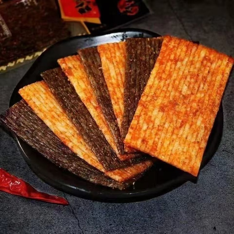 琼宇 【童年怀旧】经典电视 神雕侠侣 辣条 香辣片 16g*6包 辣条 6